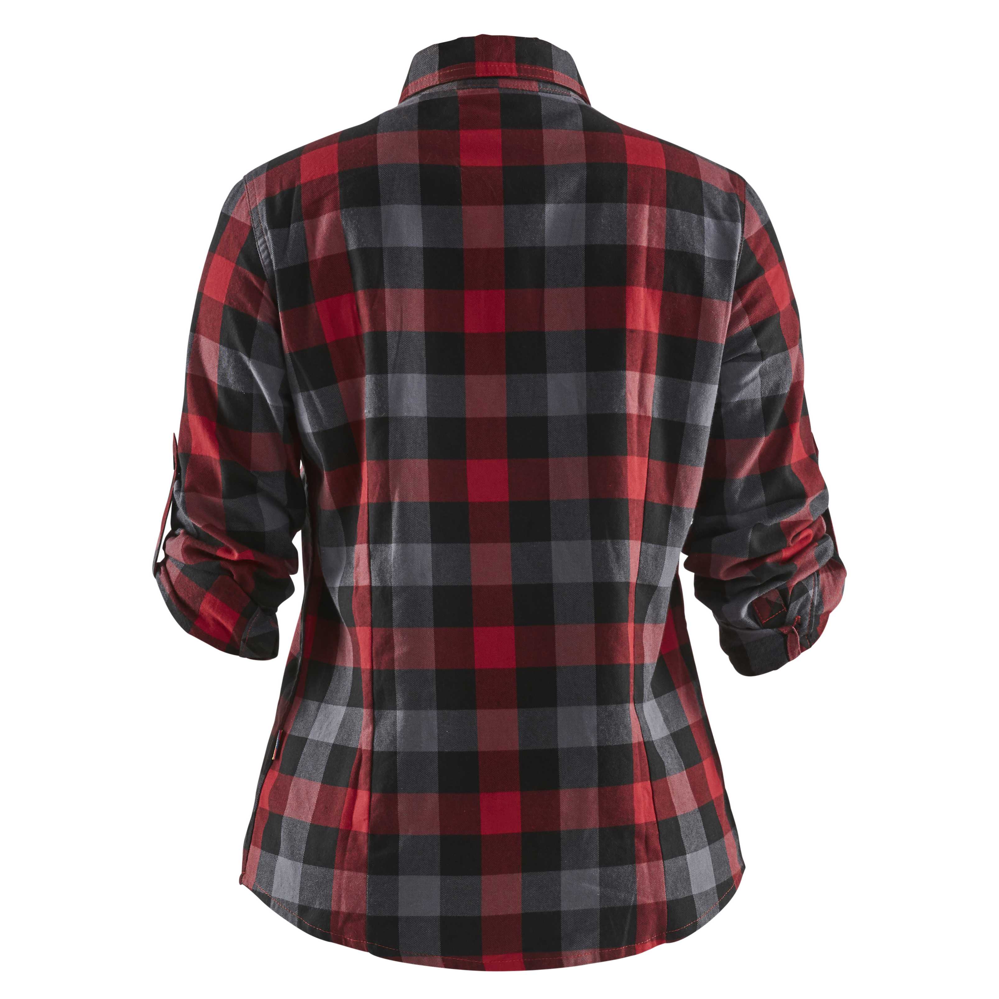 BLAKLADER 32091152 Women's Flannel Shirt Long Sleeve Work Shirt WOMEN - 100% Cotton